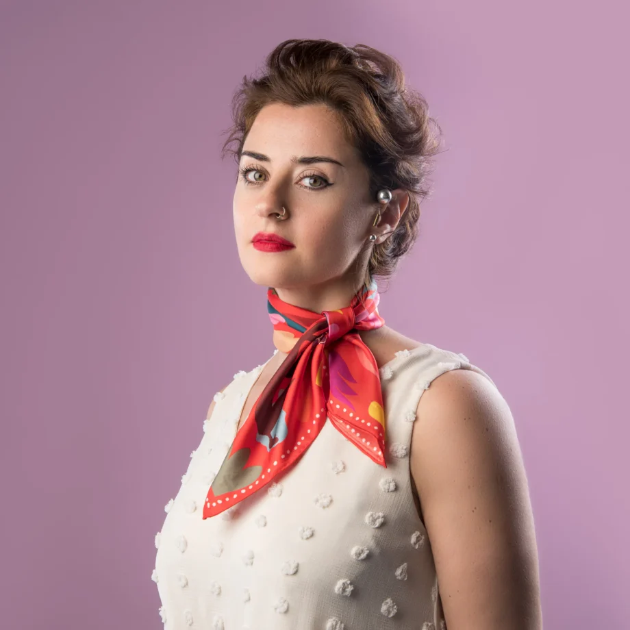 All The Way Silk Neckerchief