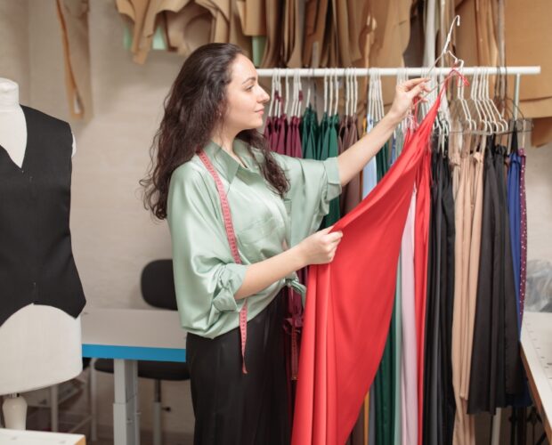 Custom tailored women's blazer and suit at The Alex Fashion House Karon Phuket