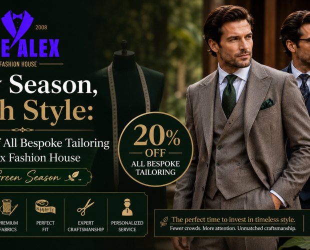 Green season bespoke tailoring offer at The Alex Fashion House Karon Phuket Thailand
