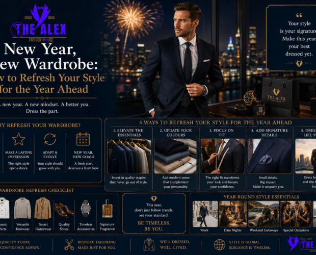 New year new wardrobe refresh — upgrade your style with The Alex Fashion House Phuket