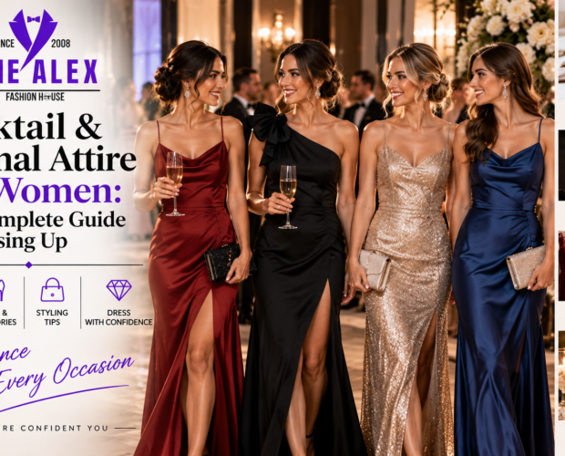 Cocktail and formal attire for women — women's occasion wear from The Alex Fashion House Karon Phuket Thailand