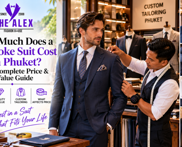 How much does a bespoke suit cost in Phuket — price and value guide from The Alex Fashion House Karon