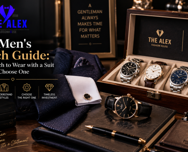 Men's watch guide — what watch to wear with a suit, from The Alex Fashion House Karon Phuket Thailand