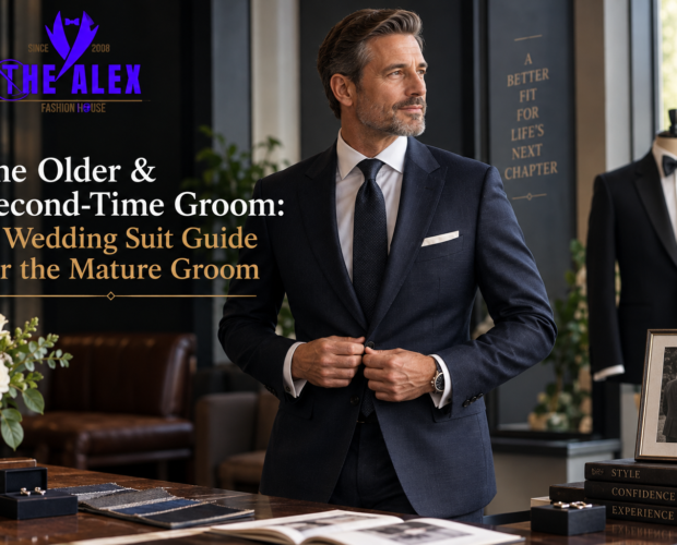 Wedding suit guide for the older and second-time groom — The Alex Fashion House Karon Phuket Thailand