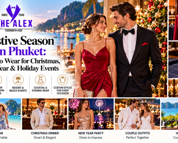 Festive season in Phuket — what to wear for Christmas and New Year, The Alex Fashion House Karon